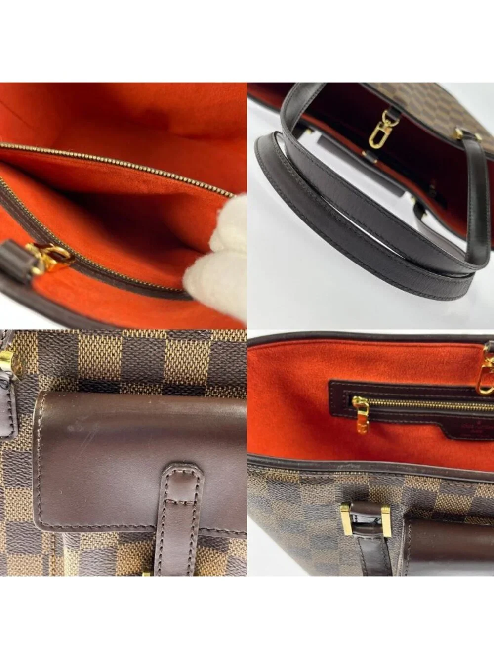 Louis Vuitton Damier Manosque PM Brown Handbag